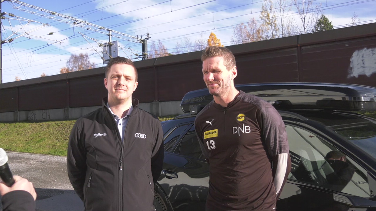 Audi ga en pen gave til Frode Kippe